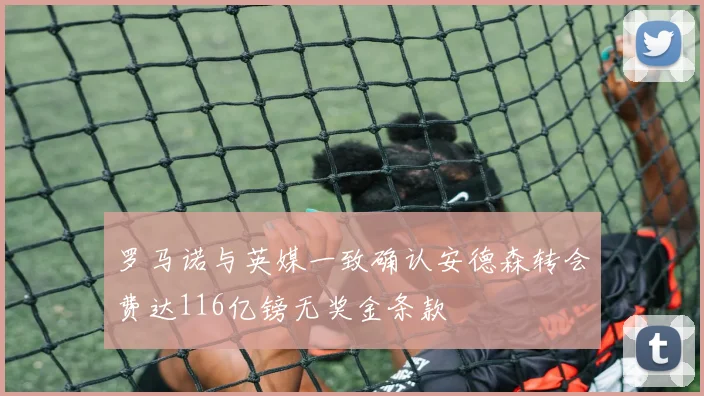 罗马诺与英媒一致确认安德森转会费达116亿镑无奖金条款